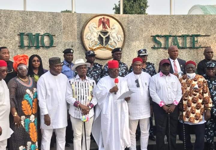 “Communique Issued By South East Governors And Heads Of Security Agencies At The End Of The First South East Security Summit Held In Owerri On Sunday April 11th 2021.(PHOTOS)”