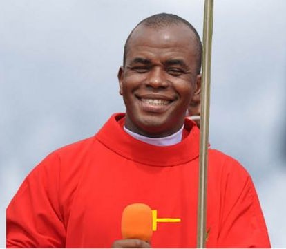 Fr. Mbaka’s return. See what his supporters did.