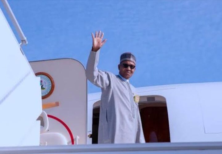 BREAKING:  Buhari Leaves Abuja For Paris