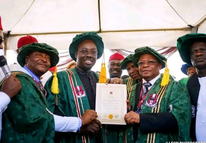 PHOTOS: Obi Cubana Bags Another Degree