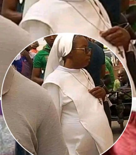 Is This Pregnancy Or Fibroid? Photo Of Reverend Sister Stirs Reactions