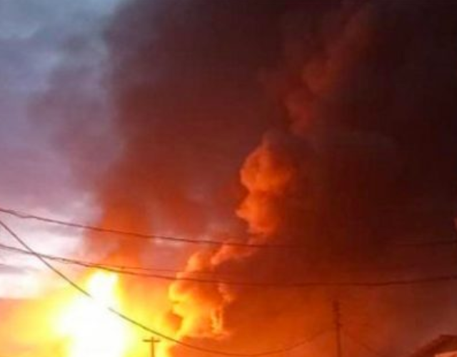 Anxieties As Fire Razes Lagos Warehouse, Destroys Goods Worth Millions Of Naira