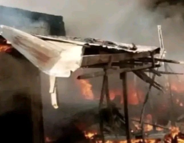 DISASTER: Properties Worth Millions of Naira Lost As Fire Razes Another Popular Market