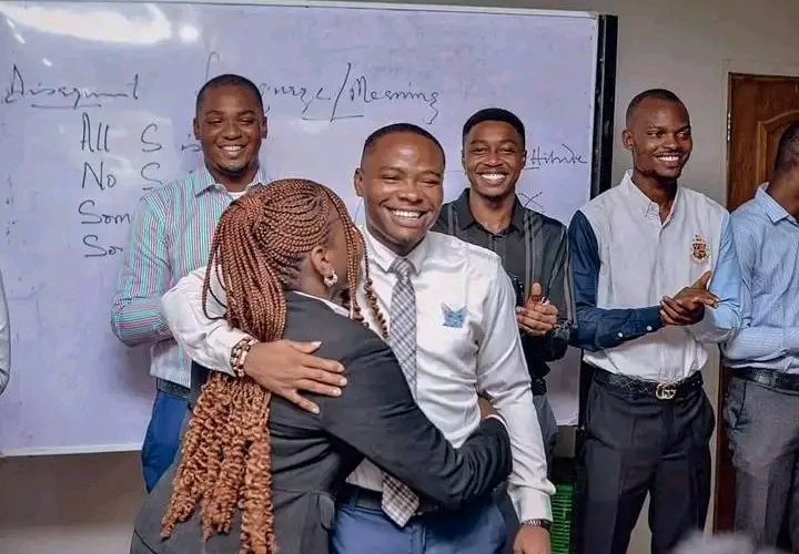 PHOTOS: University of Benin SUG President, Nmoye Awards Five Years Scholarship To 100L Law Student