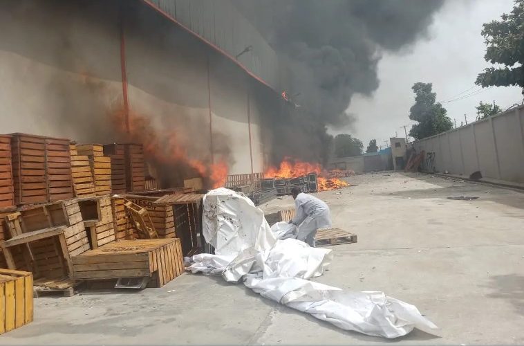 Again, Fire Razes Warehouse In Lagos