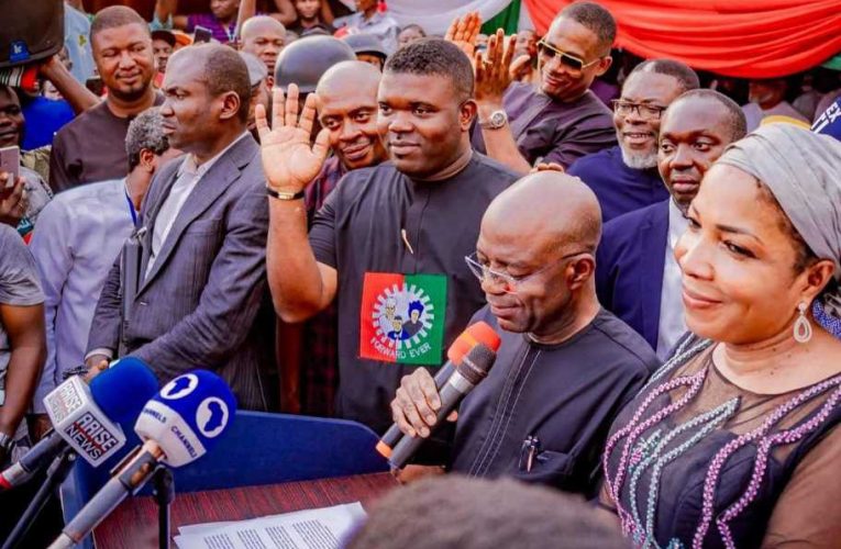 Abia’s Governor-elect, Otti Addresses Supporters After Candidacy Nullification by Kano Court