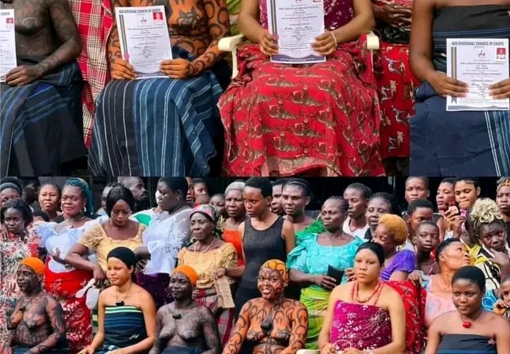 See Photos of Nigerian Virgins Initiation Ceremony in Rivers State