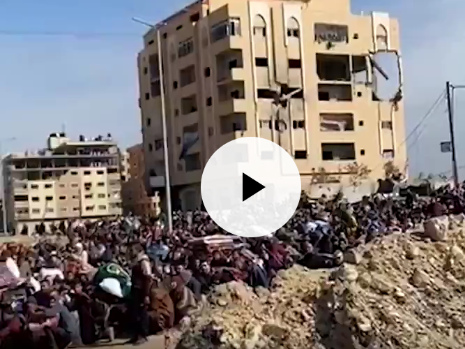 Watch the Latest Video “Down with Hamas!” as Israel-Hamas Draws New Lines