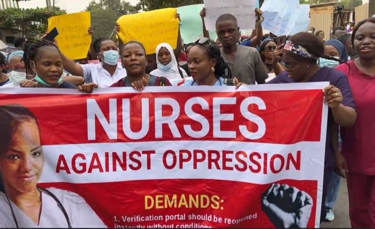 Nigeria Nurses to Embark on Nationwide Strike, Issues Ultimatum