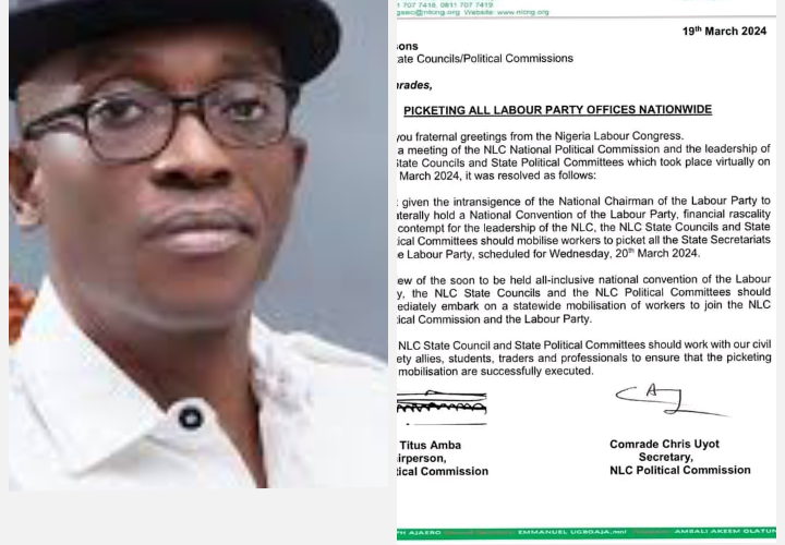 BREAKING: NLC Orders Nationwide Protests Against Labour Party Over Alleged Financial Misconduct