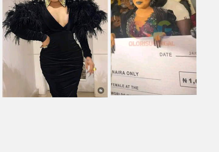 Nollywood Actress, Others Slams Judges After Bobrisky Won ‘Best Dressed Female’ Award At Lagos Event