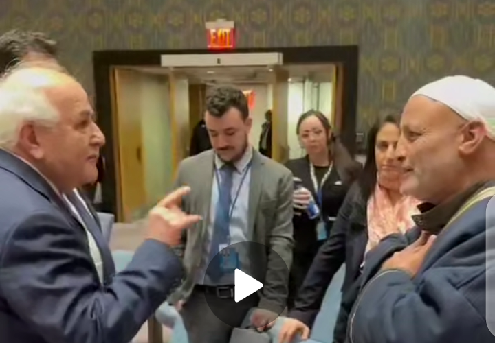 [Video] Six Months in Tunnel: What A Fight? Israeli-Muslim Arab, Ali al-Ziadna Confronts Palestinian Ambassador to UN