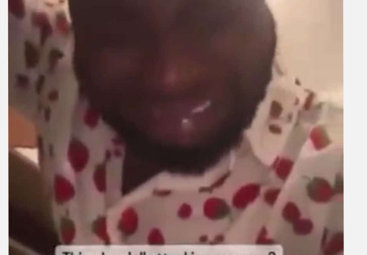 Leaked Video of Davido Tearfully Pleading with American Model Surfaces Online