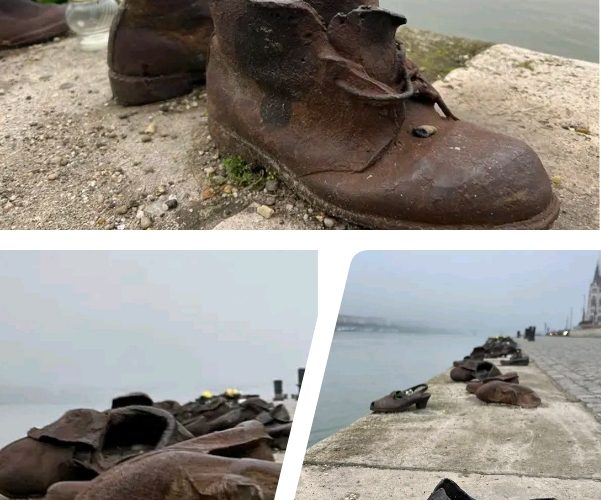 PHOTOS: Heartwrenching Message of Memorial Shoes on Danube Bank Resonates