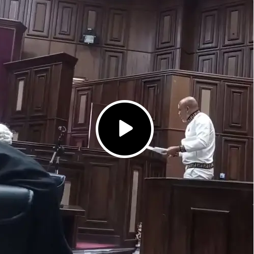 Breaking News: [Video] Amazing Moment Kanu Lectures Judge, Others as Supreme Court Rules on His Bail Application