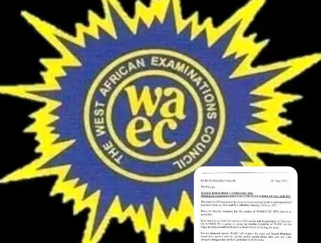 WAEC Issues Urgent Notice to Principals, Candidates Amidst Nationwide NLC Strike